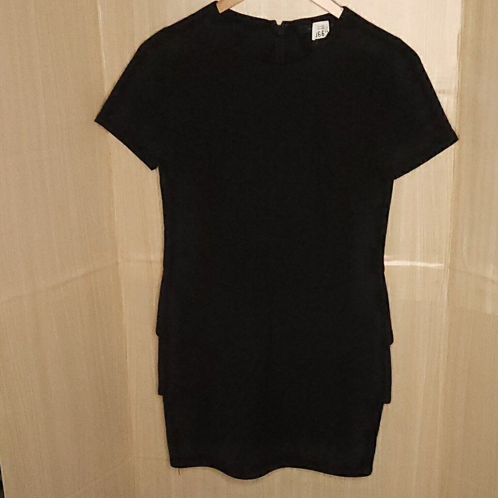 BCBGmaxazria Black Short Sleeve LBD Mini Dress 8